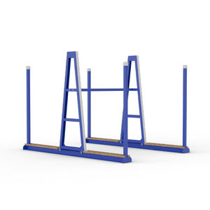 Granite Steel A-frame Double Sided Stone Display Slab Rack Durable Universal A-frame for marble - Product Image 1