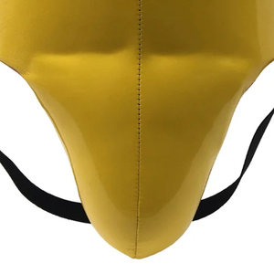 Jimieson Apparel High Quality Synthetic Leather Adjustable <b>Groin</b> <b>Guard</b>-Eco-Friendly Durable Design for Boxing & <b>MMA</b> Training - Product Image 3