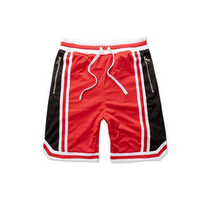 Shorts en velours côtelé rose pour homme, taille élastiquée avec cordon de serrage, poches, style décontracté, couleur unie, taille mi-haute, respirant - Product Image 5