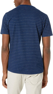 Camisetas Negras Personalizadas para Hombre, Manga Corta, Cuello Redondo, Tela de Algodón Peinado, Logotipo Frontal con Serigrafía, Corte Holgado Formal - Product Image 4