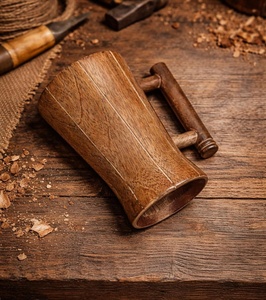 Jarra de Cerveza de Madera de Diseño Clásico, Hecha a Mano, Artículos de Bar Premium para Bares, Restaurantes, Vendedores en Línea y Negocios FBA, Gran Venta - Product Image 6