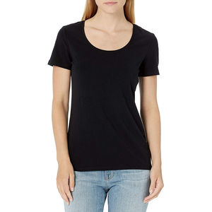 Camisetas de Verano para Mujer, 100% Algodón, Corte Ajustado, Manga Corta, Casual, Transpirable, de Secado Rápido, Diseño de Logotipo Personalizado Disponible - Product Image 1