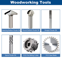 Fraise diamantée PCD pour le bois MDF, outils de découpe, fraise de défonceuse, fraise spirale PCD pour le travail du bois, fraise PCD