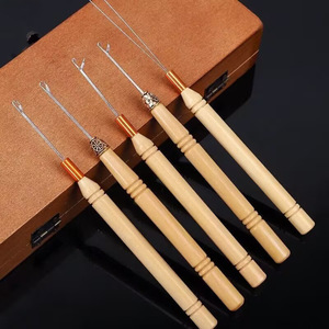Crochet de précision pour extensions de cheveux, pour services de coiffure professionnels, outil d'application durable pour les techniciens en extensions de cheveux - Product Image 5