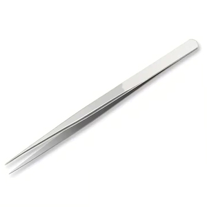 OEM ODM Service Durable Anti-Rust Stainless Steel High-Precision Straight Fine Point Tip High Grip Eyelash Extension Tweezers - Product Image 1