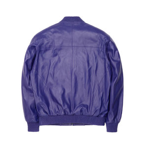 Chaqueta de Invierno Personalizada con Forro de Cuero Puro, Precio de Fábrica, Cuero de Cordero Pakistaní, Venta al Por Mayor, Moda Masculina, Negra, Marca Personalizada - Product Image 2