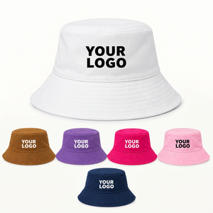 Gorro de Pescador de Terciopelo con Bordado Personalizado, Unisex, de Algodón, para Verano, Protección Solar, Estilo Casual, para Uso Diario y Urbano - Product Image 2