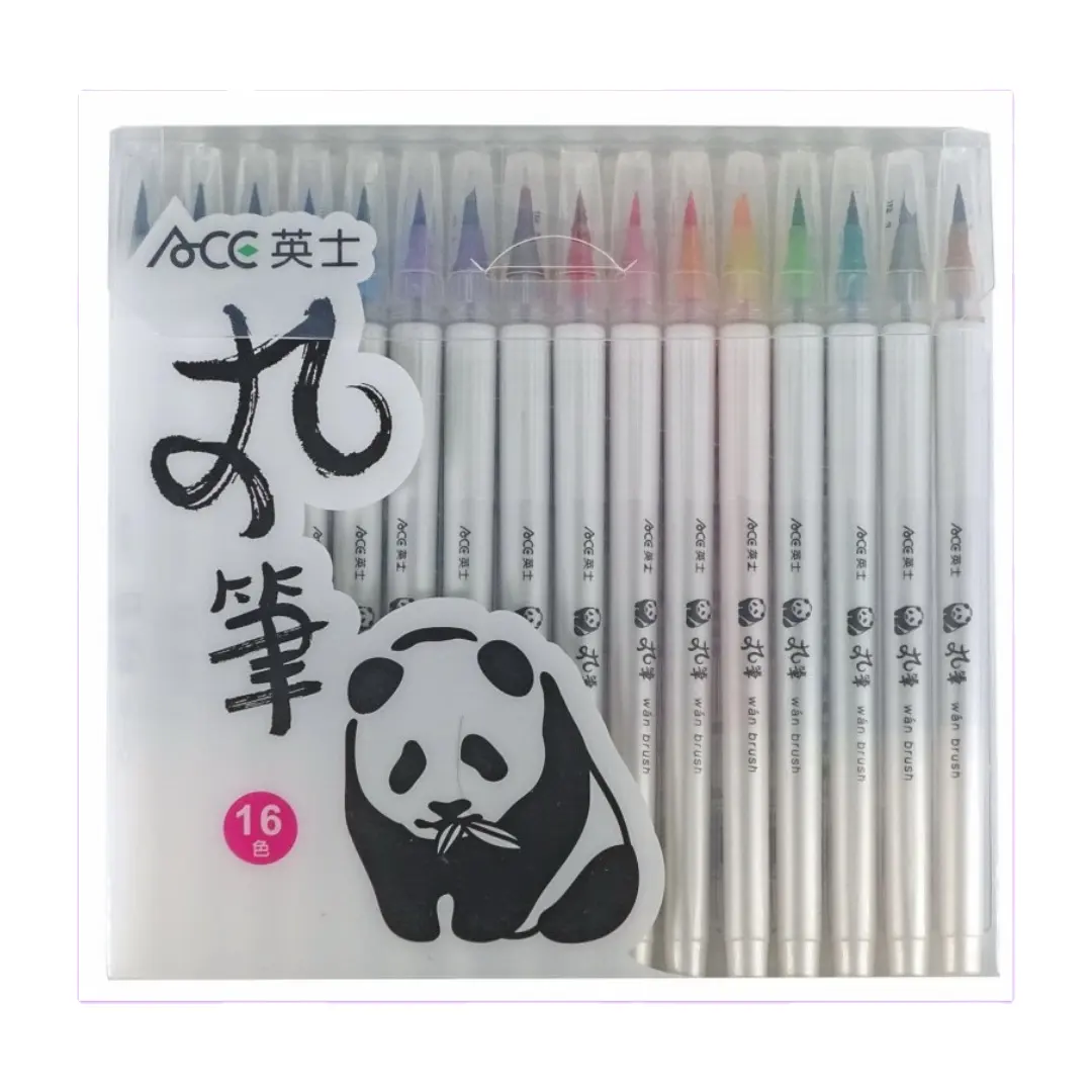ACE CT-200 Water Color Real Refillable Marker Dual Brush Pen Art Markers Brush Pen