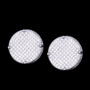 1.50 Carat Natural Stone Pear & Round Heart-Cut Diamond Freshwater Pearl <b>Stud</b> Earrings 18K Gold with 14K Gold Plating Luxury - Product Image 4