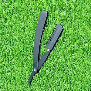 มีดโกนตัดผมมืออาชีพ สแตนเลสสตีล ปรับระดับได้ พร้อมใบมีดเปลี่ยนได้ คมกริบ ใบมีดเดี่ยว - Product Image 2