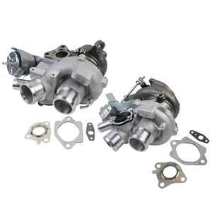 2 Pezzi Turbocompressore K03 e Componenti Sinistro e Destro per Ford F-150 EcoBoost 3.5L 2011 2012 Veicoli a Benzina - Product Image 6