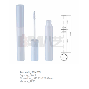 Tubes en plastique pour mascara, gel à sourcils et sérum pour cils - Contenants cosmétiques vides - Product Image 1
