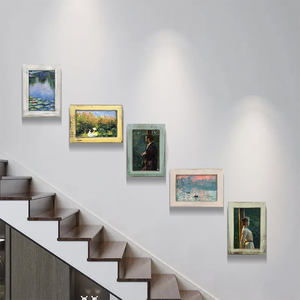 Marco de Fotos de Madera de Estilo Antiguo, Marco de Fotos de Madera Tradicional, Marco de Fotos de Madera Maciza, Decoración Clásica para el Hogar Ecológica - Product Image 2