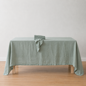 Mantel Moderno de Lino 100% Hecho a Mano de Alta Calidad, Ecológico, Reutilizable y Lavable para Comedor - Product Image 2