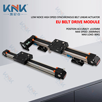 KNK K60 charge 60kg haute précision ± 0.05 étapes de glissière entraînées par courroie Module Robot actionneur Rail de guidage linéaire robuste