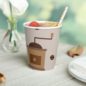 Gobelets en papier jetables légers et robustes en grandes quantités, en provenance d'Inde, avec logo personnalisé pour les fêtes et événements - Product Image 4