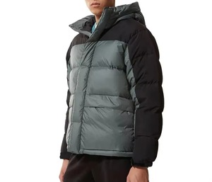 Veste matelassée tendance pour homme, vente en gros personnalisée, veste décontractée épaisse à capuche, respirante, imperméable et coupe-vent, 100% polyester - Product Image 5