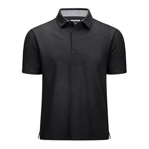 Camiseta Polo de Golf para Hombre y Mujer, Personalizable con Logotipo, de Poliéster y Algodón Suave, con Cuentas Cortas en Relieve - Product Image 1