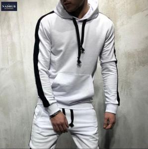 High Quality Custom Men's Track <b>Suits</b> Winter Cotton Sportswear with Pattern Wholesale in High Quality Fabric - Product Image 3