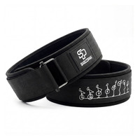 Ceinture de musculation robuste à boucle autobloquante pour CrossFit et entraînement de force – Ceinture de gym en nylon de qualité supérieure pour haltérophilie