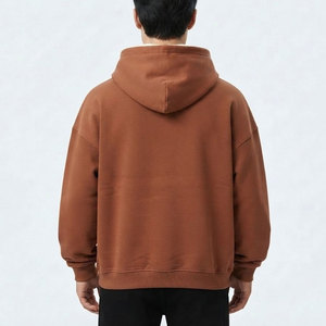 เสื้อฮู้ดหนานุ่มสำหรับผู้ชายสไตล์คนเมือง เหมาะสำหรับใส่ในชีวิตประจำวัน แฟชั่นสตรีทแวร์ลำลอง สวมใส่สบายในฤดูหนาว และใช้ได้ทุกวัน - Product Image 2