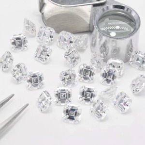 เพชร E Color Asscher Lab Grown 1 กะรัต SI1 รับรองโดย IGI ผลิตด้วยวิธี CVD 3EX คุณภาพการเจียระไนเยี่ยม ผู้จัดจำหน่ายสำหรับตัวแทนจำหน่ายและผู้นำเข้าเพชรระดับโลก - Product Image 5