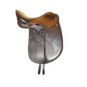 Silla de doma inglesa personalizable de cuero genuino de alta calidad para deportes y entrenamiento ecuestre - Product Image 5