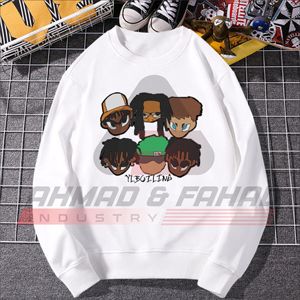 Ahmad & Fahad Industry Wholesale Fashion Cartoon Printing LOGO Round Neck <b>Hoodie</b> Youth T-shirt Letter Printed <b>Thin</b> Top - Product Image 4