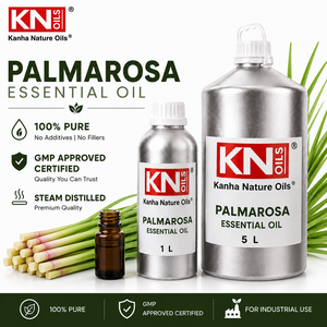 Aceite Esencial de Palmarosa 100% Puro Cymbopogon Martinii, Fabricante a Granel, Certificado Orgánico, Exportador Global, Proveedor de Fábrica, Dulce - Product Image 2