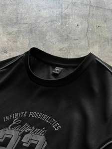 Nouvelle Arrivée Maillot de Football Américain de Haute Qualité en Jersey Uni Anti-rétrécissement Col Rond OEM T-shirt Doux Unisexe Coupe Ample Manches Courtes - Product Image 4