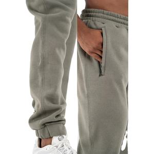 Pantalones de chándal de alta calidad para hombre, cintura alta, informal, de gran tamaño, elástico, de lana pesada, de algodón, poliéster, oscuro, con bolsillo con cremallera - Product Image 4