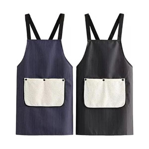 2 Pack <b>Kitchen</b> <b>Apron</b> with Hand Wipe,Water-drop Resistant with 2 Pockets Cooking Bib <b>Aprons</b> for Women Men Chef - Product Image 5