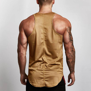 Débardeur de sport ample sans manches pour homme avec logo personnalisé, grande taille, idéal pour la course à pied - Product Image 4