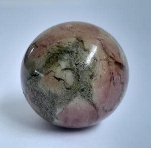 Venta al por mayor de alta calidad Natural Indonesia Unakite bola esfera tamaño 30 mm piedras preciosas artesanías cristal curativo - Product Image 1