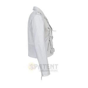 Veste en cuir confortable, légère, respirante et à séchage rapide, avec logo personnalisé, design personnalisé, vêtements de sport, moto, course automobile, plus - Product Image 3