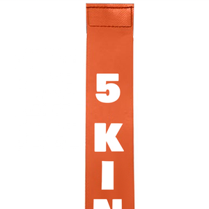 5Kingz Sports <b>Rugby</b> <b>Tags</b> <b>Belt</b> Orange Black Lightweight Durable Eco-Friendly Team Sports Equipment - Product Image 4