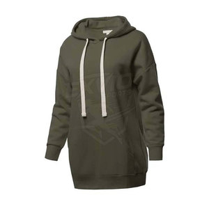 Sweat-shirts longs pour femmes, vêtements décontractés pour l'extérieur, 100% coton, tissu respirant, sweat-shirt pour femmes - Product Image 4