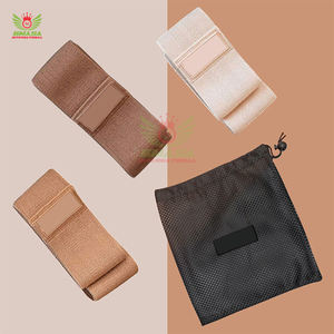 Set de Bandas de Resistencia para Entrenamiento de Cadera para Mujeres, Bandas Elásticas Anchas Antideslizantes para Ejercicios de Glúteos, de Poliéster Resistente - Product Image 3