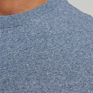 T-shirt pour homme sur mesure OEM, coupe ajustée, manches courtes, meilleure qualité, 82% coton, 18% élasthanne, t-shirts décontractés pour homme - Product Image 3