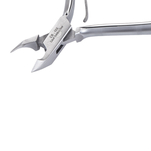 High Quality 440c Stainless Steel Heavy Duty Cuticle Nail Nippers with Dual Spring and Safety <b>Lock</b> Professional Cuticle Cutters - Product Image 6