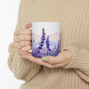 FENN Tasse à café en céramique blanche de style nordique, la plus vendue, avec lignes distinctives, personnalisable, vente en gros, idéale pour un cadeau - Product Image 4