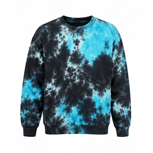 Sweat-shirt Tie-Dye en Coton 100% avec Finition de Couture Durable – Vente Directe Usine, Textile Premium pour Superposition, Essentiels Hiver, Commande Directe - Product Image 1