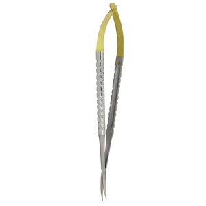 Micro-ciseaux Castroviejo Premium TC 12 cm avec inserts en carbure de tungstène, acier inoxydable de haute qualité, outil de microchirurgie supérieur - Product Image 5