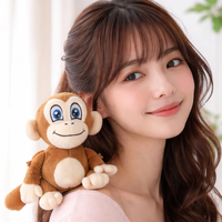 OEM ODM Peluche à porter sur l'épaule avec fixation magnétique, design personnalisé, mignonne poupée d'épaule, cadeau, peluche amovible à fixer sur l'épaule