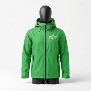 Veste de pluie sur mesure, vêtements imperméables de haute qualité pour l'extérieur, tissu léger et doux, veste de pluie confortable - Product Image 1