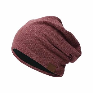 Winters Customizable Breathable Waterproof Spandex/Polyester Unisex <b>Beanies</b>-Solid Color Streetwear - Product Image 5