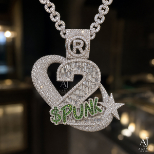 PunkCustom 925 Silver Moissanite Cross Pendant <b>Iced</b> <b>Out</b> Hip Hop Charm <b>Chains</b> Necklace Rhodium Plated Letter Number Star Jewelry - Product Image 1
