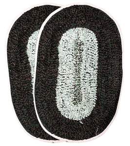 Cotton Indoor Oval Doormat Dirts Trapper <b>Door</b> <b>Mat</b> <b>Machine</b> <b>Washable</b> for Kitchen Bathroom Laundry Room- Pack of 2 (Multicolor) - Product Image 1