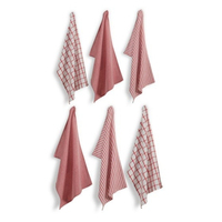 Serviette de cuisine jacquard tissée 28x40cm 100% coton teint en fil couleur unie écologique séchage rapide compressée pour la maison et la restauration