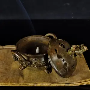 Quemador de Incienso de Oud Religioso de Lujo, Materiales Naturales, Diseño Ecológico para Fragancia del Hogar, Interior Elegante - Product Image 5